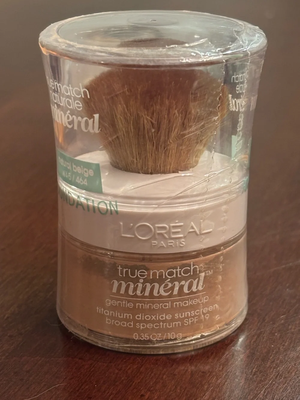 L'Oréal True Match Naturale Gentle Mineral Makeup SPF Natural Beige 464 SEALED